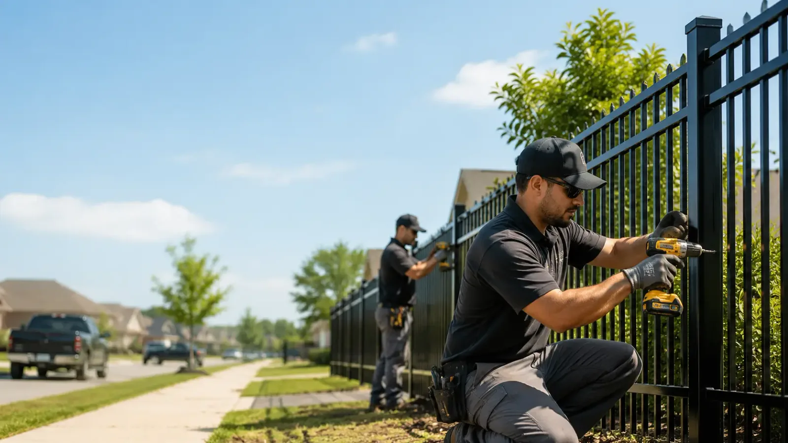 Metal Fence Installation in Agra, OK